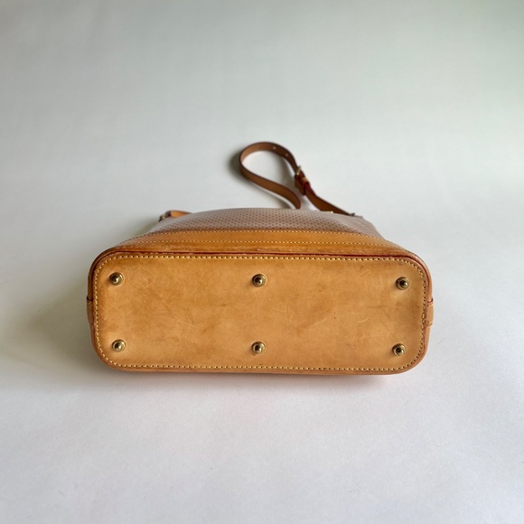 Dooney & Bourke Tan Brown Leather Hobo Shoulder Bag - Picture 4 of 15